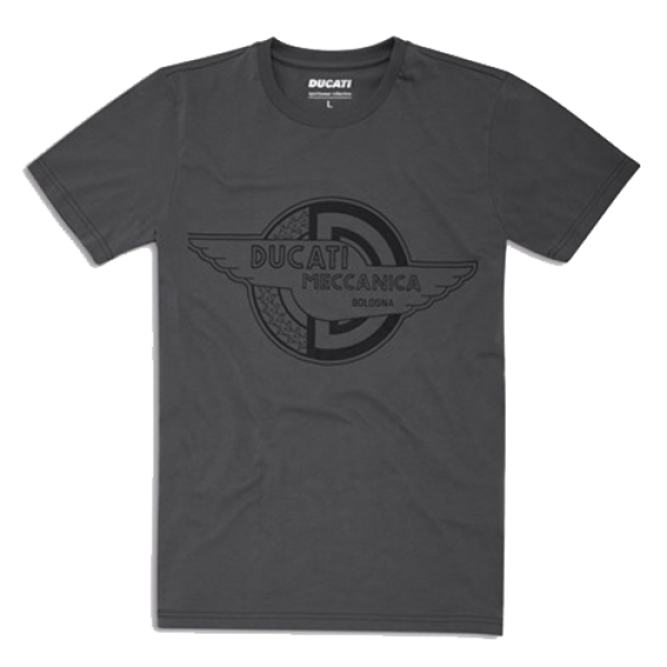 T-Shirt Logo Meccanica grau